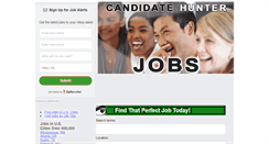 Desktop Screenshot of candidatehunter.com